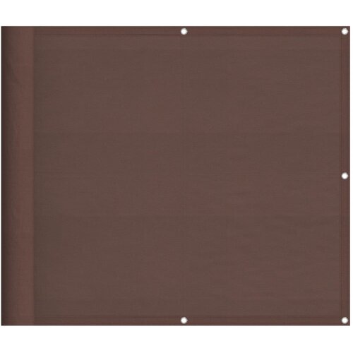 VidaXL Balkonsko platno rjavo 90x700 cm 100 % poliestrski oxford, (21141682) Slike
