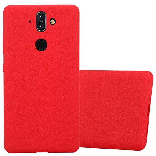  case, združljiv z nokia v frost red - zaščitni pokrov, narejen iz fleksibilnega silikona tpu, (20576257) Cene