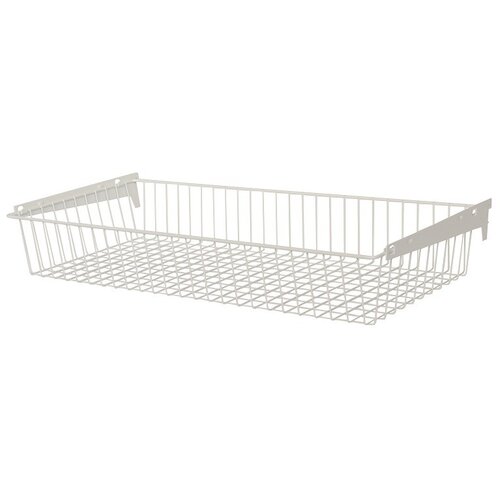 X Žična ko&amp;scaron;ara z nosilci (800 x 350 x 120 mm, bela) Slike