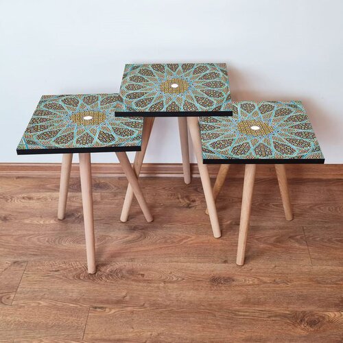 Hanah home set stolića za kafu 3Shp340, 3 dijela, &scaron;areni Cijene