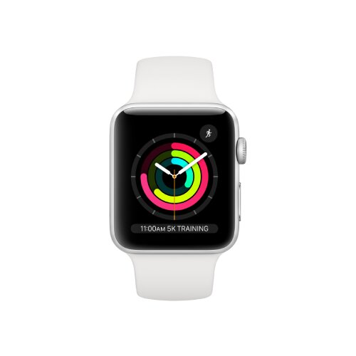 Apple Watch 3 MTF22BS/A - Beli pametni sat Slike