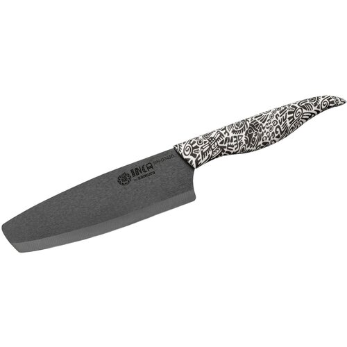 Samura nož Nakiri 165mm sa crnim cirkonima keramičkim sečivom Cene
