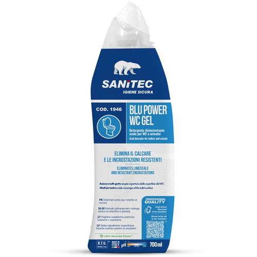 SANITEC Wc račka Blu Power WC Gel / 700ml / za odstranjevanje oblog, (21364292) Cene