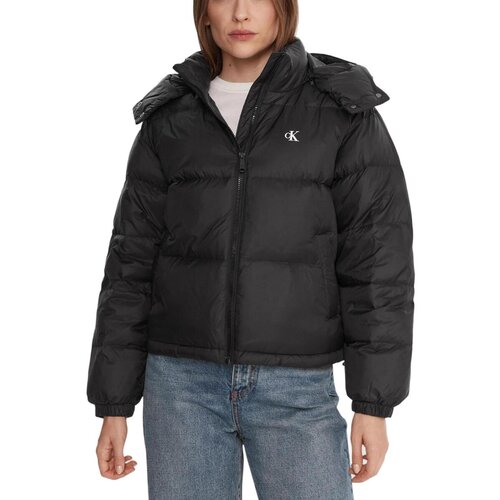 Calvin Klein Jeans Puhovke ESSENTIAL MIDWEIGHT LV047D501G Črna Slike