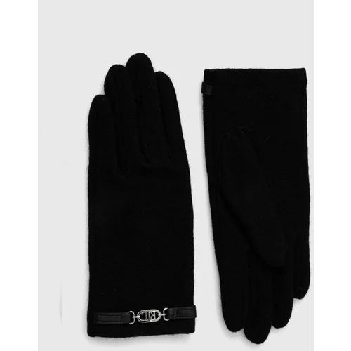 Polo Ralph Lauren Vunene rukavice boja: crna