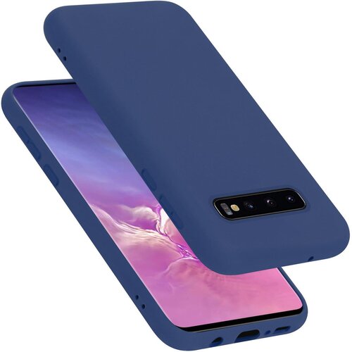 Cadorabo Case, združljiv s Samsungom v tekoči modro - zaščitni pokrov, narejen iz fleksibilnega silikona TPU, (20593000) Cene