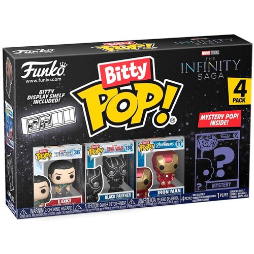 Funko Blister 4 figures Bitty POP Marvel The Infinity Saga Loki Cene