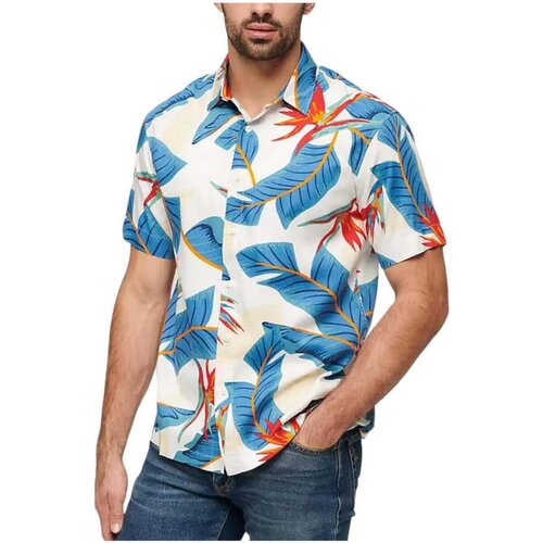 Superdry Srajce z dolgimi rokavi - Bela Cene