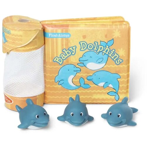 Melissa &amp, Doug Kopalna igrača: Vodoodporna knjiga, dojenčki delfini - Melissa &amp, Doug Cene