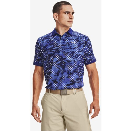 Under Armour Iso-Chill Penta Dot Polo Majica Modra Slike