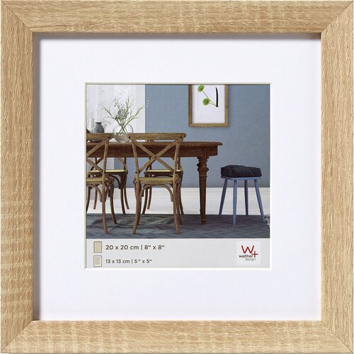 Walther fiorito light oak 20x20 wood incl. passepartout EF220E Slike