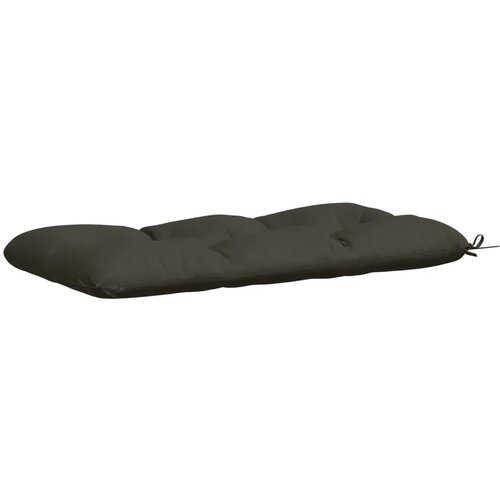  Jastučići za klupe VIANEN 2 kom. 100% poliester Antracit - Antracit 100 x 60 x 12 cm Slike
