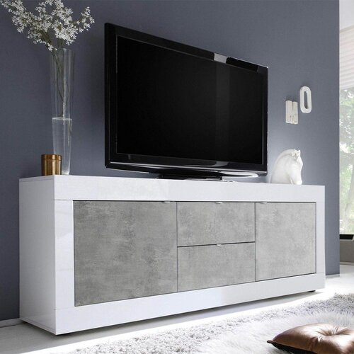 LC Mobili TV omarica z vrati in predali 210x65 BASIC 209015-09B Cene