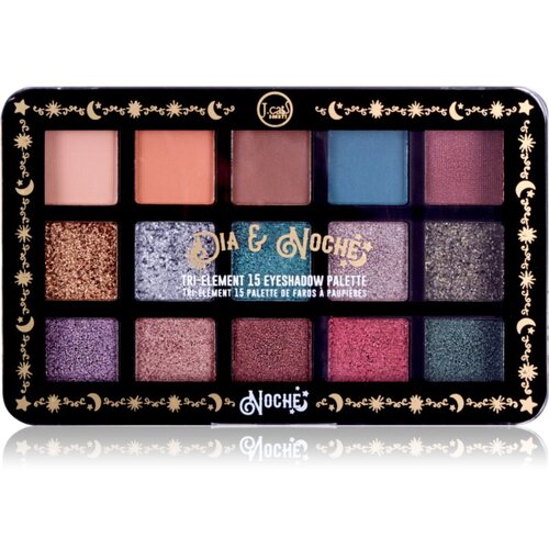 J.Cat Beauty Dia & Noche paleta sjenila za oči nijansa 102 Noche 16 g Cijene