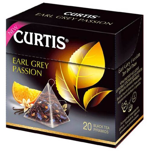 Curtis earl grey passion - crni čaj sa korom citrusa, laticama cveća i ...