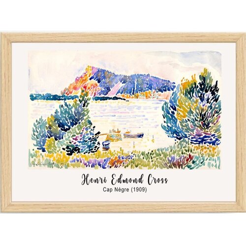 Wallity Plakat z okvirjem 45x35 cm Henri-Edmond Cross – Wallity Cene