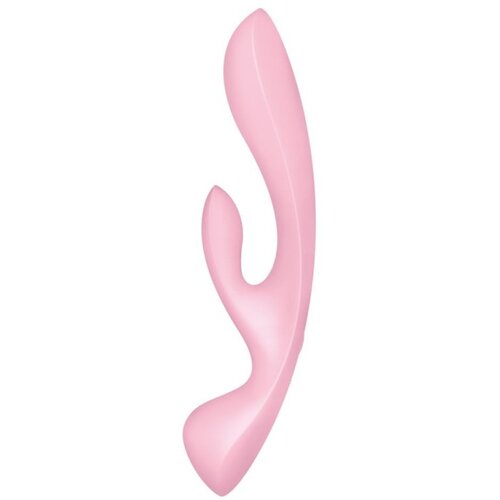 Satisfyer Triple Oh roze vibrator sa dodatkom za klitoris &mdash; SATISFY418 Cene