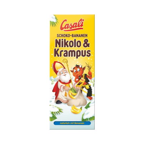 Casali Čoko-banane Miklavž in Parkelj Slike