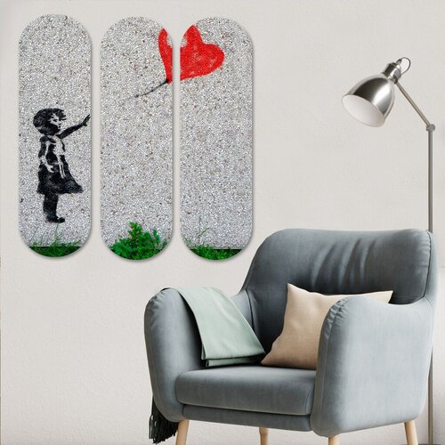 Wallity Zidna slika 3KY3788, 70x70 cm, 3 dijela Cene