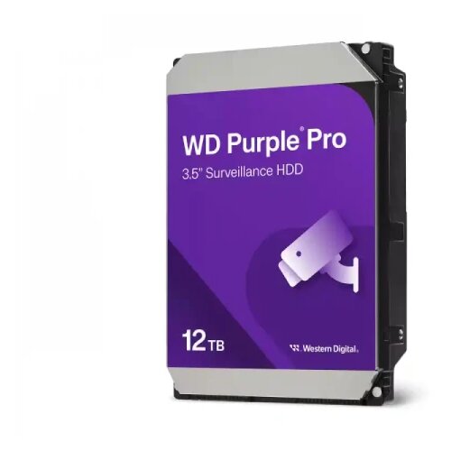 WD (HGST) Hard disk 12TB SATA3 Western Digital WD122PURP Purple Cene