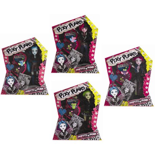 Sparkle Girlz punčka z dodatki Pixxi Punk 44-363000 Slike