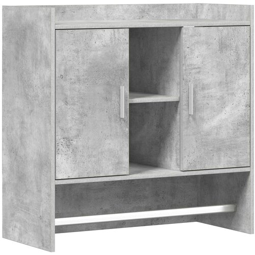  Polica na zidu Zidna montaža Betonska siva 80 x 36 x 80 cm Cene