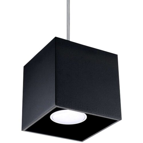  Sollux SL.0060 - Zavesni luster na sajli QUAD 1 1xGU10/40W/230V crna Cene