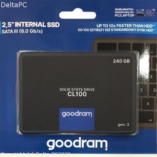 Goodram SSD CL100 240GB SATA III 2.5"