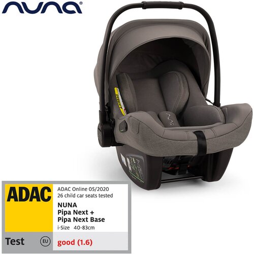 Nuna dječja autosjedalica pipa&amp;trade; next i-size 0+ (0-13 kg) granite Slike
