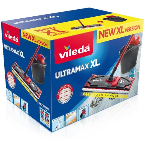 Vileda set za či&amp;scaron;ćenje, mop sa kantom, ultramax xl box Slike