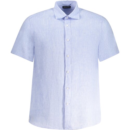 North Sails MEN&amp;amp;#39;S SHORT SLEEVE SHIRT BLUE Slike