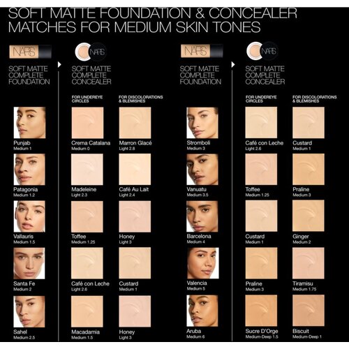Nars SOFT MATTE Complete Concealer matirajući korektor za punu pokrivenost nijansa CREMA CATALANA 6 g Slike