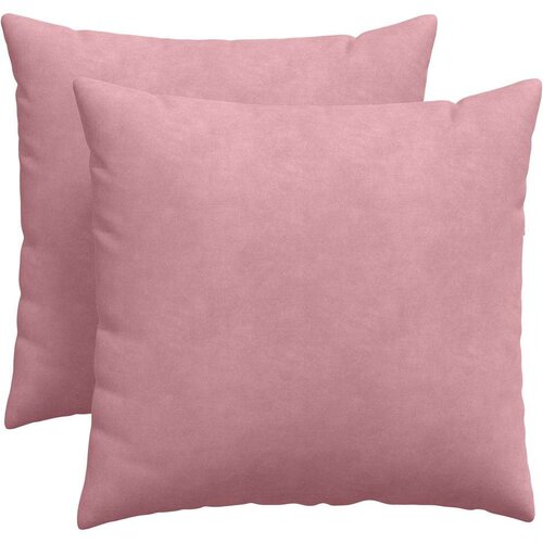 VidaXL jastučići za sofu 2 pcs ružičasta 50 x 50 cm kordura tekstil Slike