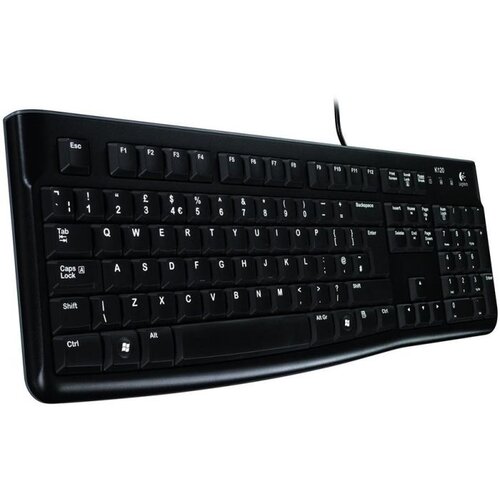 Logitech K120 Corded Keyboard - BLACK - USB -... Cene
