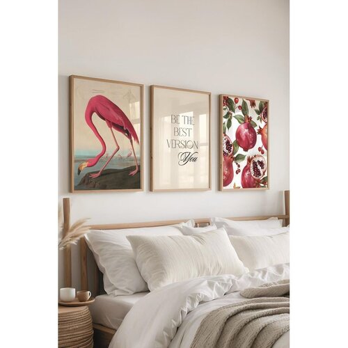 WALLXPERT Č-300416 - 3040 multicolor dekorativni set slika (3 komada) Cene