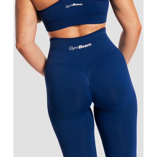 GymBeam ženske helanke sculpt seamless navy Slike