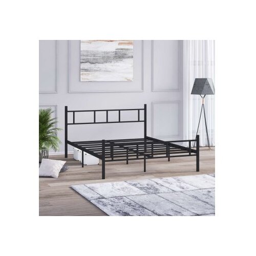 Hanah home bračni krevet Akın black 150 x 200 Slike