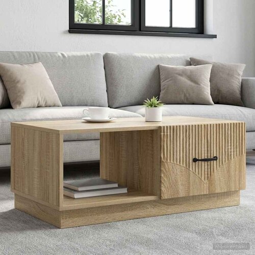  Kava Stol Hrast sonoma 90 x 50 x 37 cm Konstruirano drvo Cijene