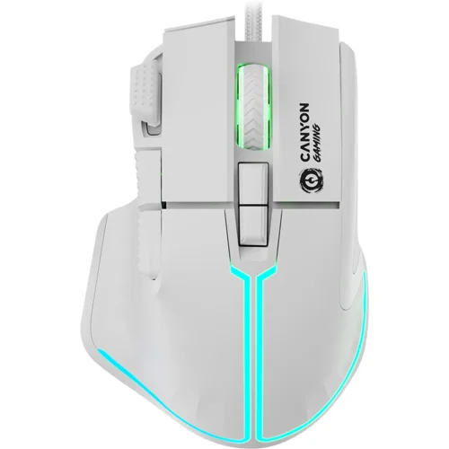 Canyon Fortnax GM-636, 9keys Gaming wired mouse,Sunplus 6662, DPI up to 20000, Huano 5million switch,...