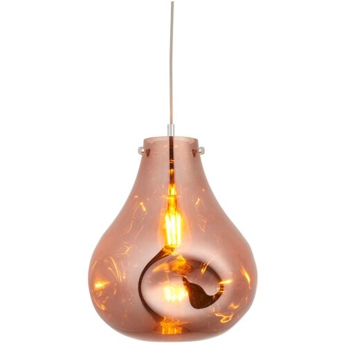  Endon 99790 - Visilica na sajli EUROPA 1xE27/10W/230V u zadimljenoj braon boji Slike