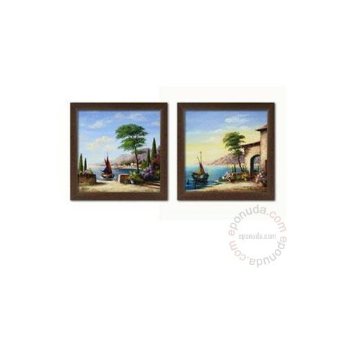 Deltalinea slika Madeira 33 x 33 cm - komplet od 2 slike Slike