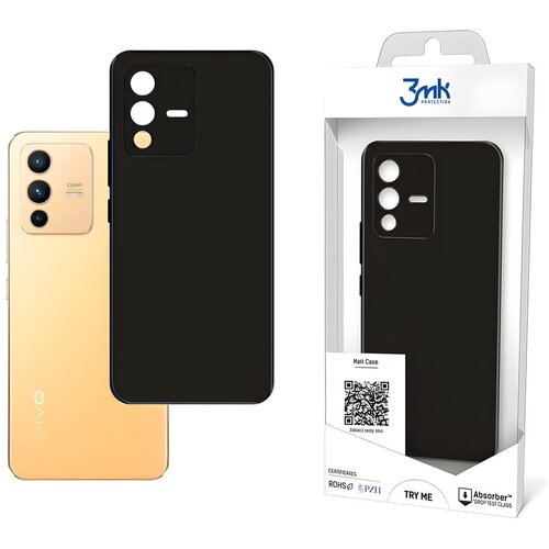 3mk Matt case futrola za Vivo 12 5G - Crna KP20336 Cene
