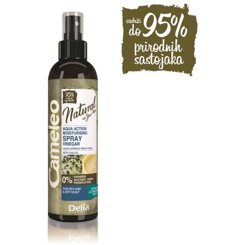 Delia CAMELEO NATURAL &amp;ndash; AQUA ACTION - Hidratantni sprej za kosu sa sirćetom 200ml Slike