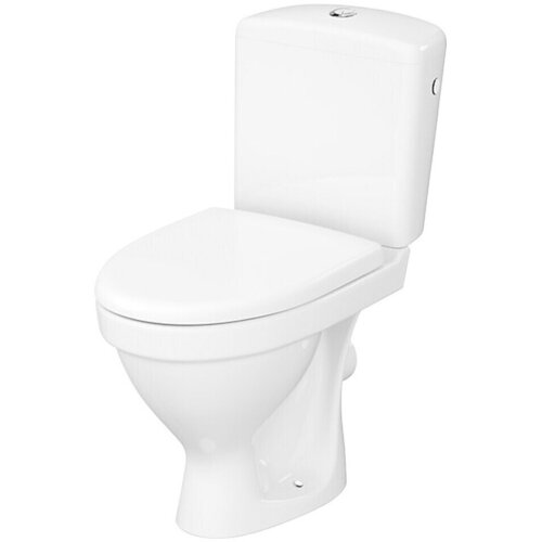 Cersanit Stenski WC monoblok EKO II SimpleON (Z izpiralnim robom, WC odtok: Vodoravno, Bela) Cene