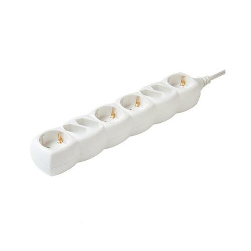 Home produžni kabl, 4 shuko+4 euro utičnice, 1.5mm²,3 met - NV 18-3/WH/1,5, Bijeli Cijene