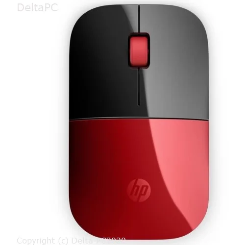 Hp Z3700 Red Wireless Mouse