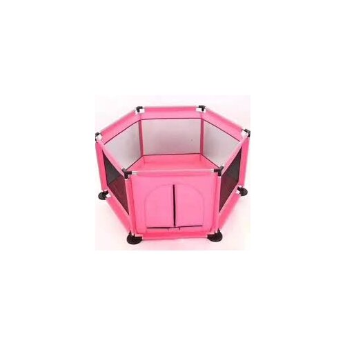  Prenosiva ogradica za decu 615 ROZE Slike