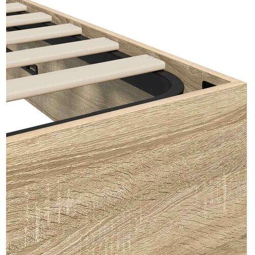  Otoman krevet Sonoma hrast 193 x 120 x 25 cm Iverica - sonoma hrast 90 x 200 cm Slike