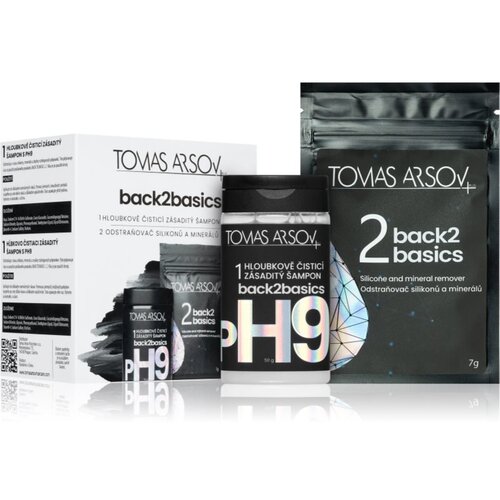 Tomas Arsov BACK2BASICS set (za globoko čiščenje) za vse tipe las Cene