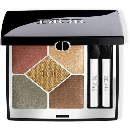 Dior show 5 Couleurs Couture paleta senčil za oči odtenek 343 Khaki 7 g